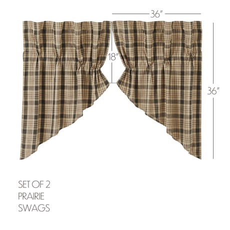 80333-Cider-Mill-Plaid-Prairie-Swag-Set-of-2-36x36x18-image-1