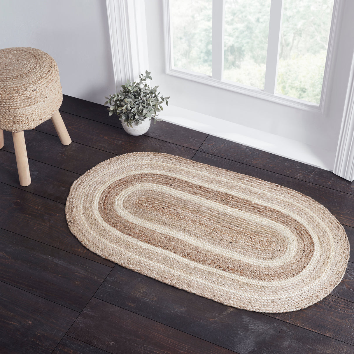 80370-Natural-Creme-Jute-Rug-Oval-w-Pad-27x48-image-4