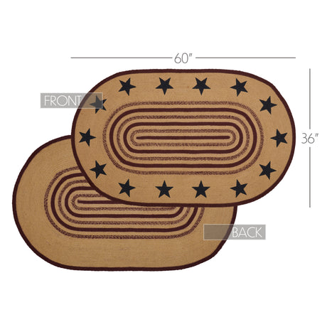 69489-Potomac-Jute-Rug-Oval-Stencil-Stars-w-Pad-36x60-image-8