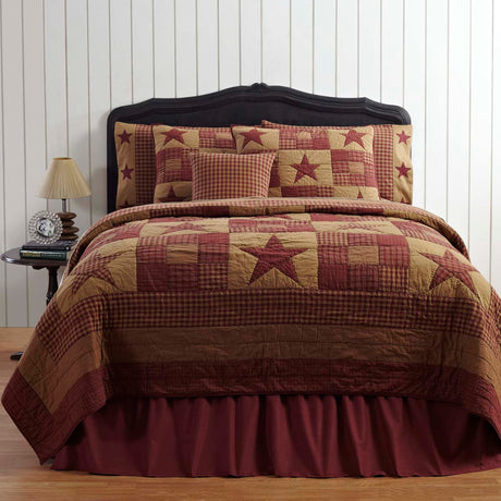 13610-Ninepatch-Star-King-Quilt-105Wx95L-image-5