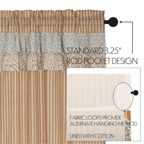 70153-Kaila-Ticking-Gold-Ruffled-Valance-16x72-image-6