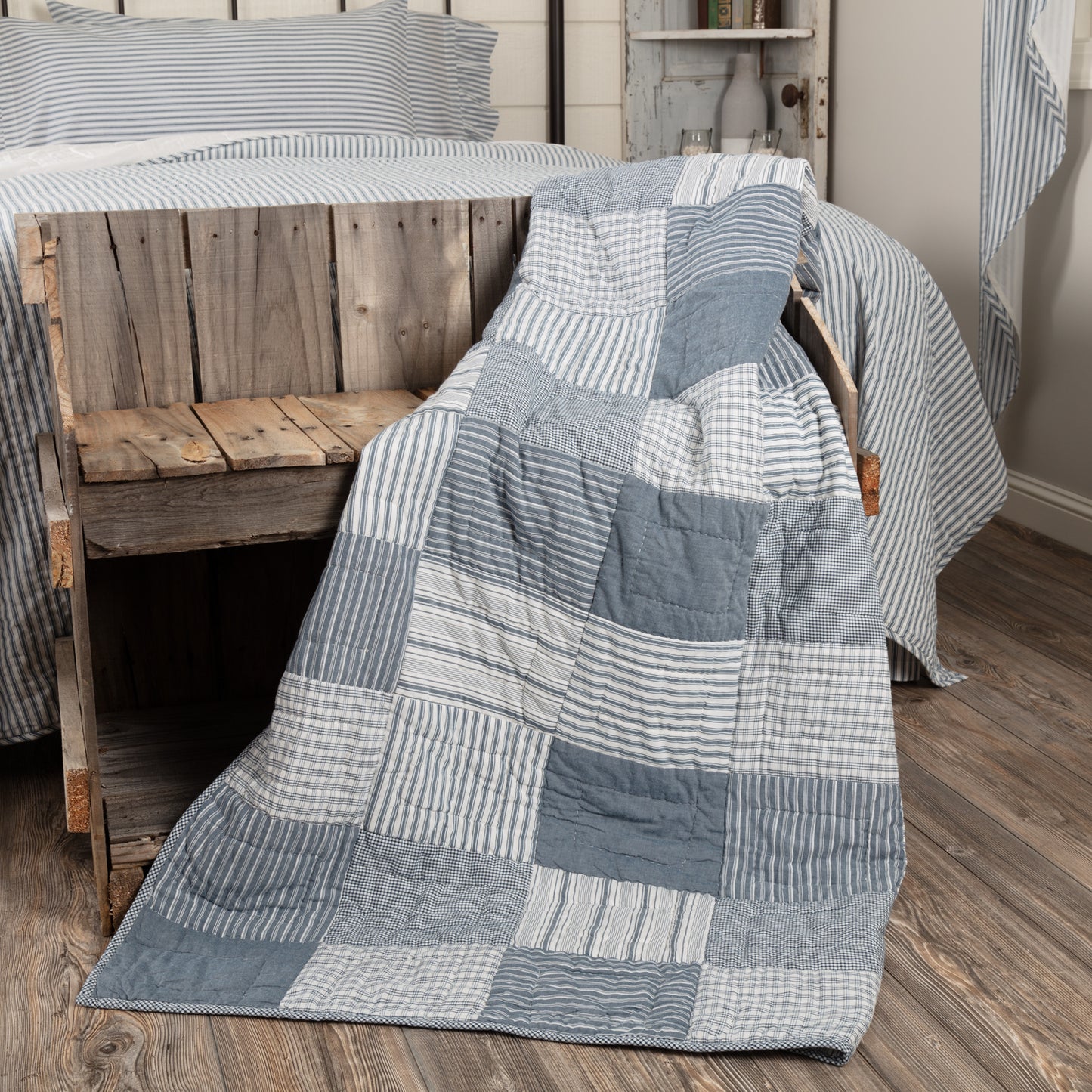 51258-Sawyer-Mill-Blue-Block-Quilted-Throw-60x50-image-3