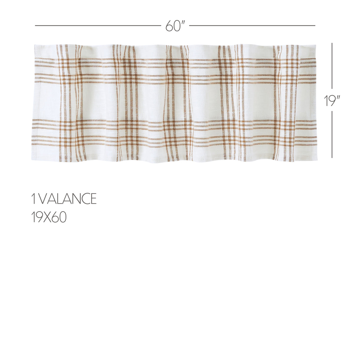 80545-Wheat-Plaid-Valance-19x60-image-1