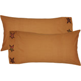 56782-Stratton-King-Pillow-Case-w-Applique-Star-Set-of-2-21x40-image-7