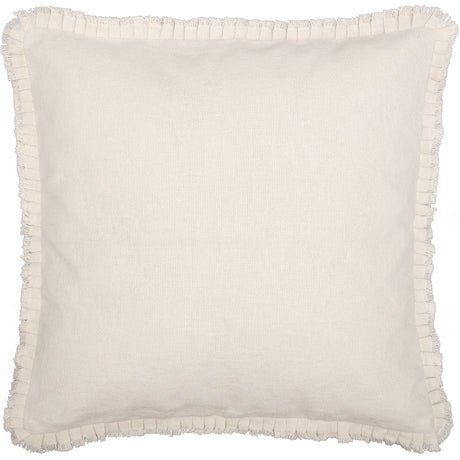 51192-Burlap-Antique-White-Fabric-Euro-Sham-w-Fringed-Ruffle-26x26-image-4