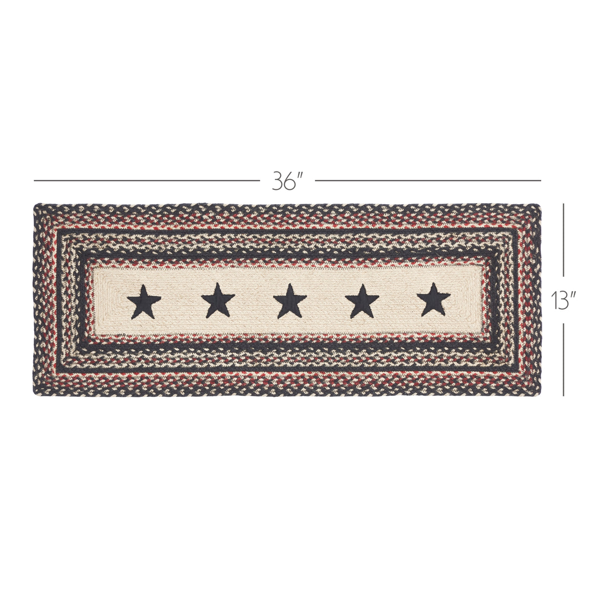 67026-Colonial-Star-Jute-Rect-Runner-13x36-image-1