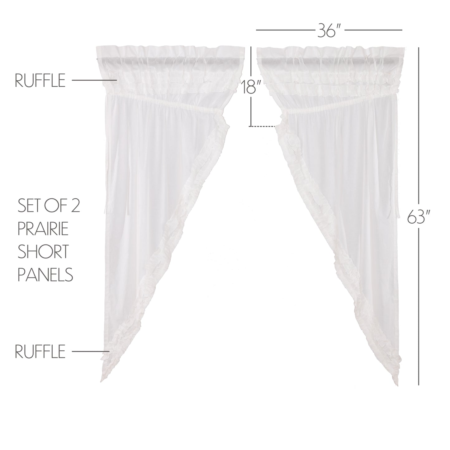 51401-White-Ruffled-Sheer-Petticoat-Prairie-Short-Panel-Set-of-2-63x36x18-image-1