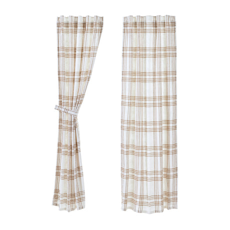 80541-Wheat-Plaid-Panel-Set-of-2-84x40-image-5