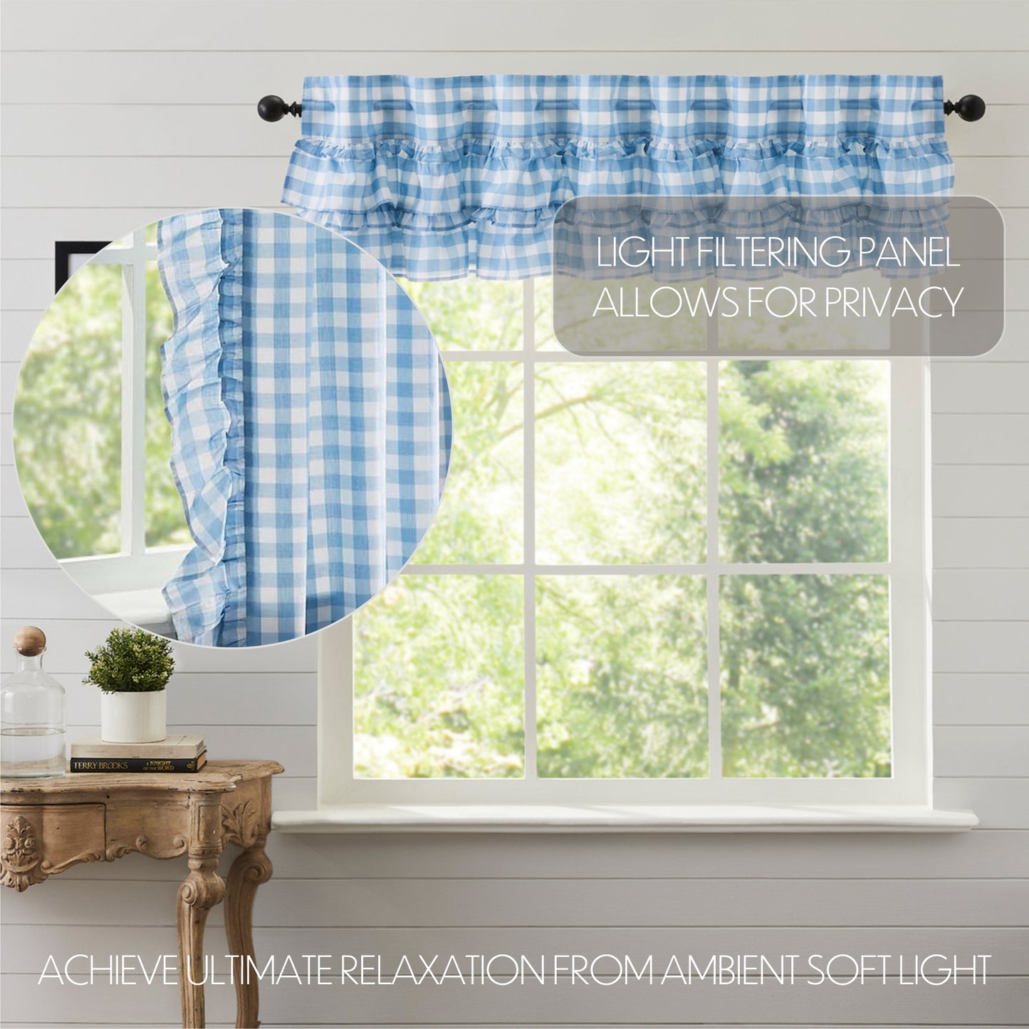 69918-Annie-Buffalo-Blue-Check-Ruffled-Valance-16x72-image-2