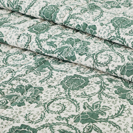 81213-Dorset-Green-Floral-Twin-Quilt-68Wx86L-image-4