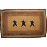 70716-Kettle-Grove-Jute-Rug-Rect-Stencil-Star-w-Pad-36x60-image-2