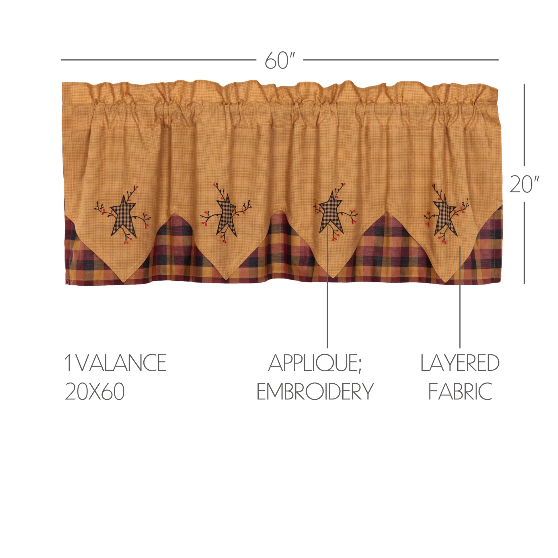 51877-Heritage-Farms-Primitive-Star-and-Pip-Valance-Layered-20x60-image-1