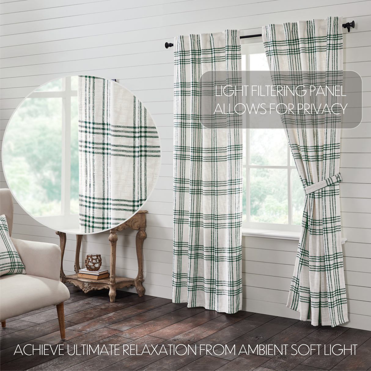 80416-Pine-Grove-Plaid-Panel-Set-of-2-84x40-image-2