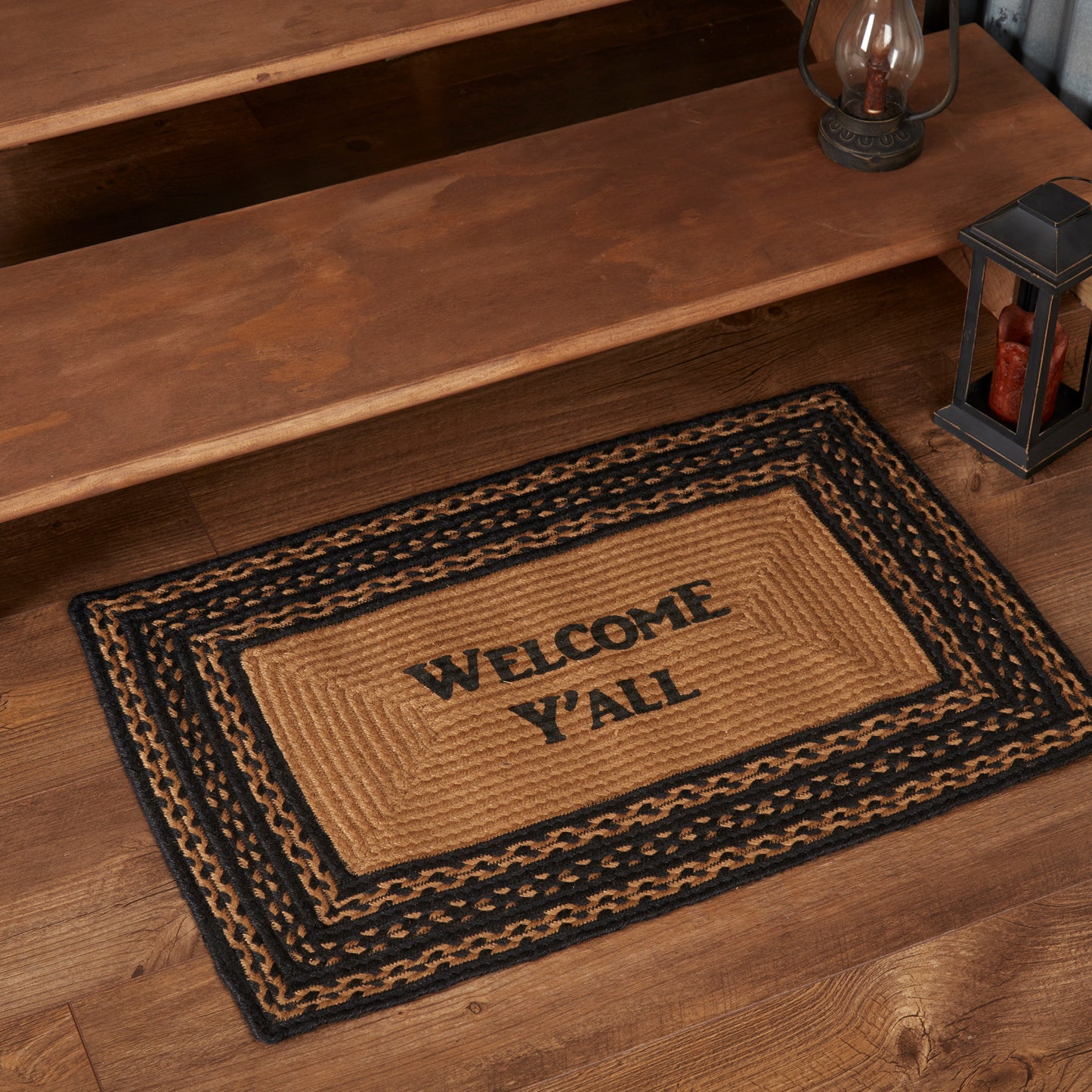 69436-Farmhouse-Jute-Rug-Rect-Stencil-Welcome-Y-all-w-Pad-20x30-image-1