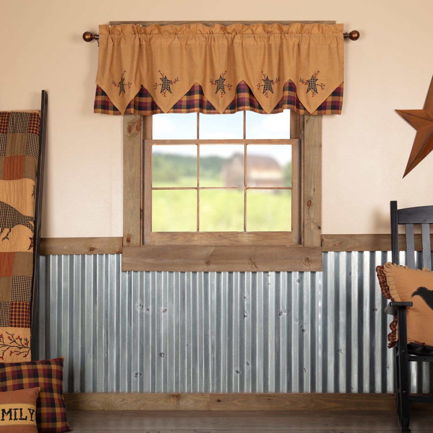 52201-Heritage-Farms-Primitive-Star-and-Pip-Valance-Layered-20x72-image-5