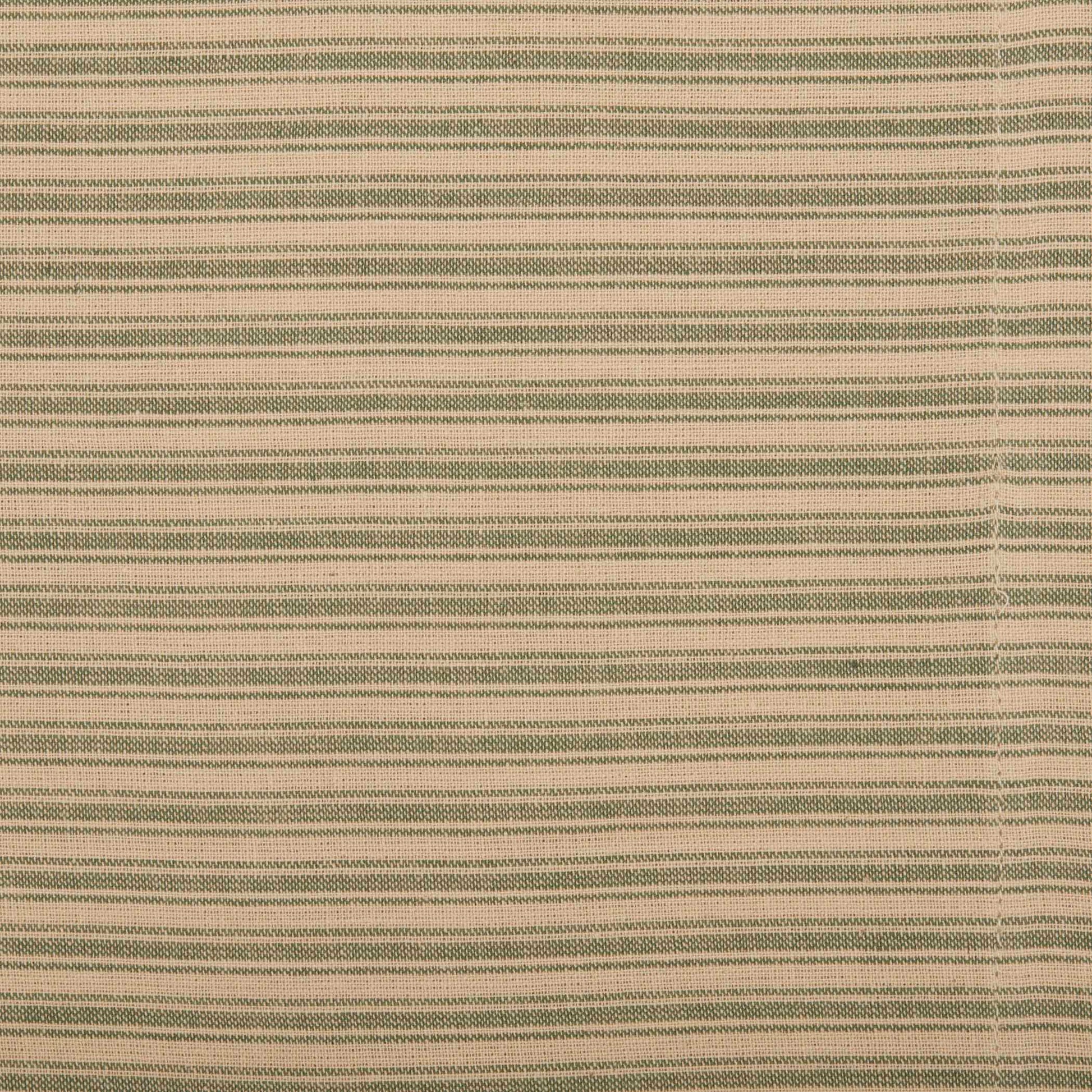 56749-Prairie-Winds-Green-Ticking-Stripe-King-Pillow-Case-Set-of-2-21x40-image-6
