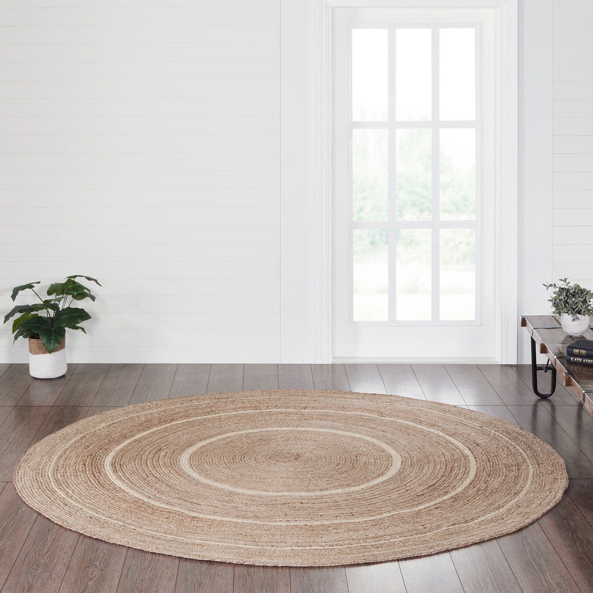 80381-Natural-Creme-Jute-Rug-w-Pad-8ft-Round-image-4