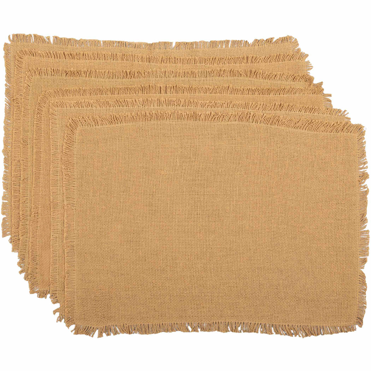 30633-Burlap-Natural-Placemat-Set-of-6-Fringed-12x18-image-8