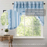 69914-Annie-Buffalo-Blue-Check-Ruffled-Swag-Set-of-2-36x36x16-image-2