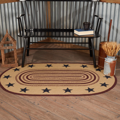 69489-Potomac-Jute-Rug-Oval-Stencil-Stars-w-Pad-36x60-image-10