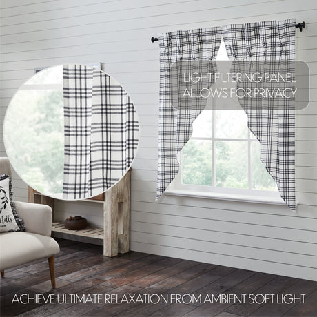 80470-Sawyer-Mill-Black-Plaid-Prairie-Short-Panel-Set-of-2-63x36x18-image-2