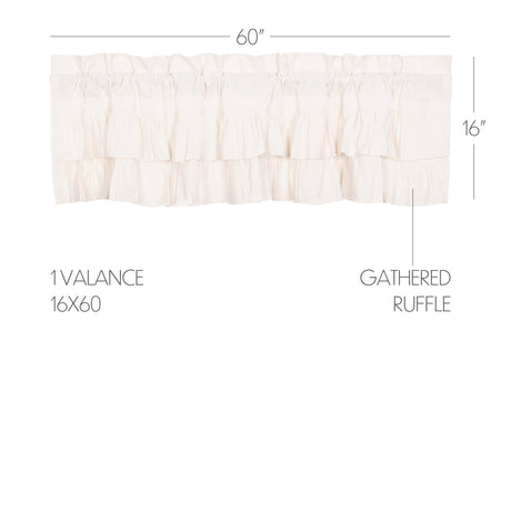 51983-Simple-Life-Flax-Antique-White-Ruffled-Valance-16x60-image-1