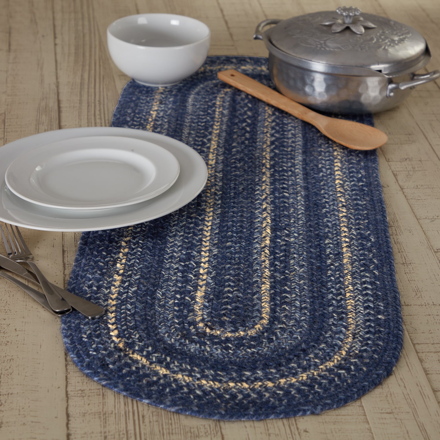 VHC Brands Great Falls Jute Runner - Thumbnail 4
