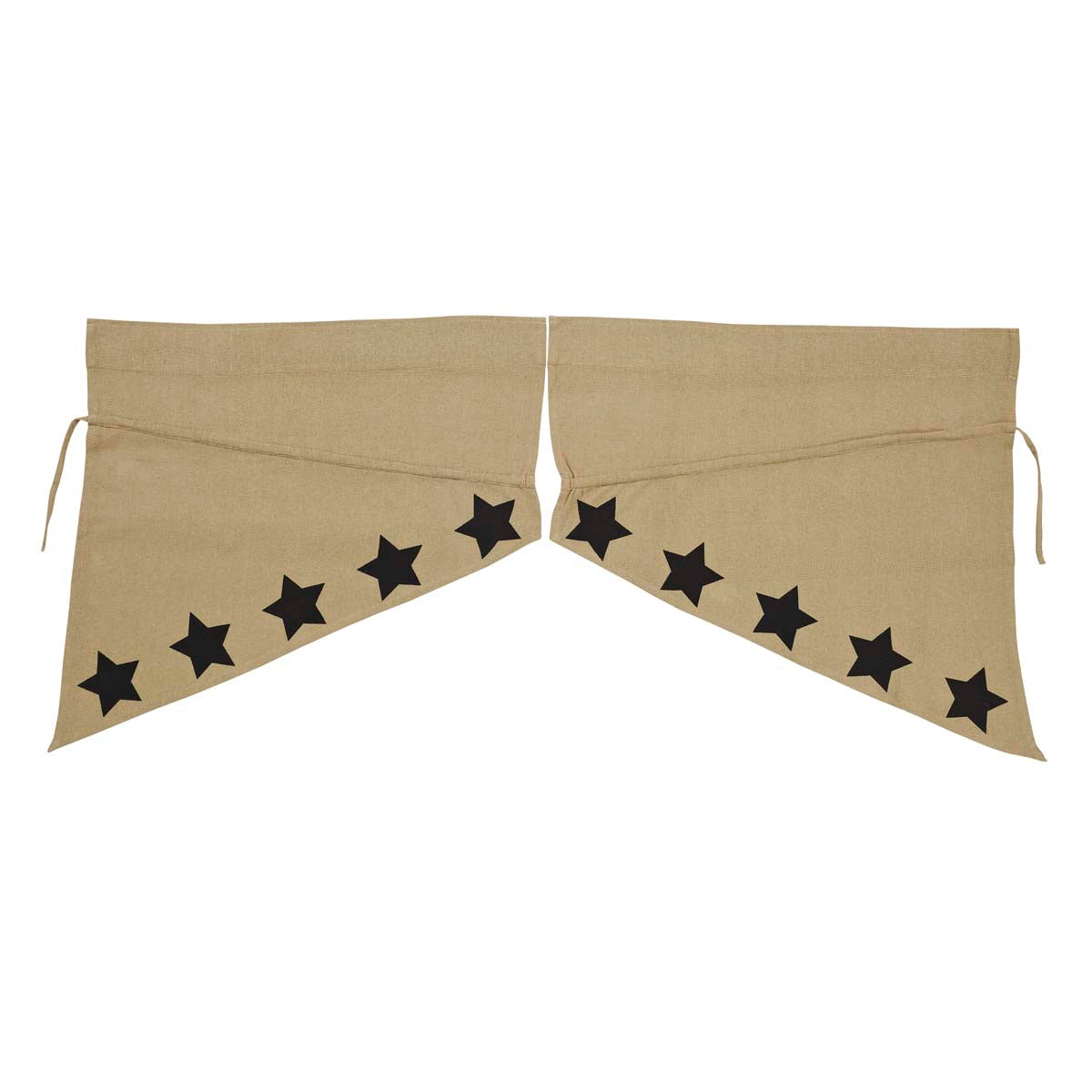 12395-Burlap-w-Black-Stencil-Stars-Prairie-Swag-Set-of-2-36x36x18-image-7