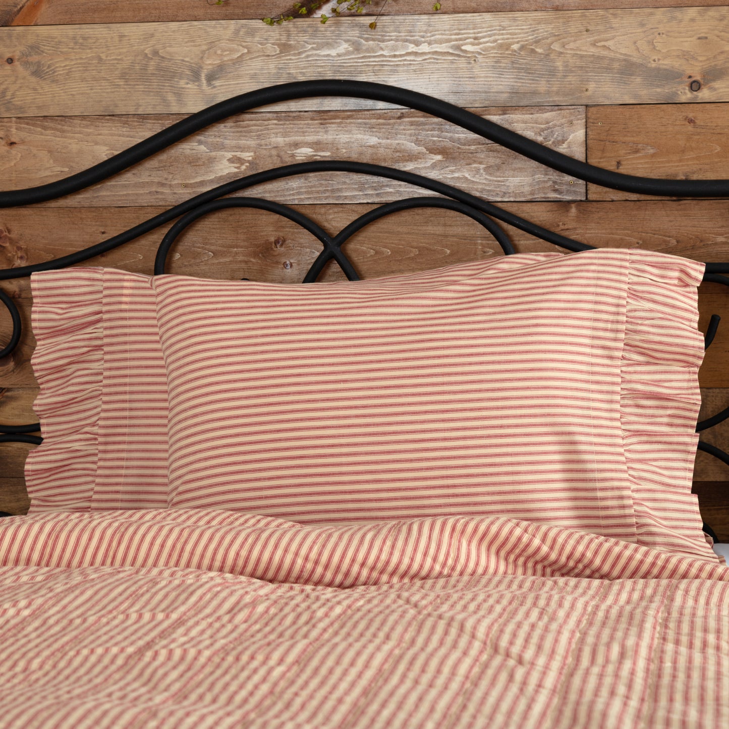 51954-Sawyer-Mill-Red-Ticking-Stripe-Ruffled-Standard-Pillow-Case-Set-of-2-21x30-image-3