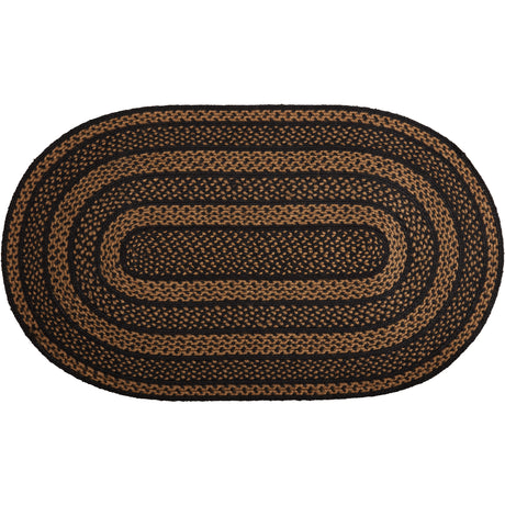 69432-Black-Tan-Jute-Rug-Oval-w-Pad-27x48-image-6