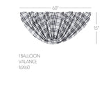 80478-Sawyer-Mill-Black-Plaid-Balloon-Valance-15x60-image-2