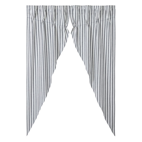 80482-Sawyer-Mill-Black-Ticking-Stripe-Prairie-Long-Panel-Set-of-2-84x36x18-image-7