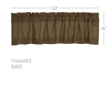 56791-Tea-Cabin-Green-Plaid-Valance-16x60-image-1