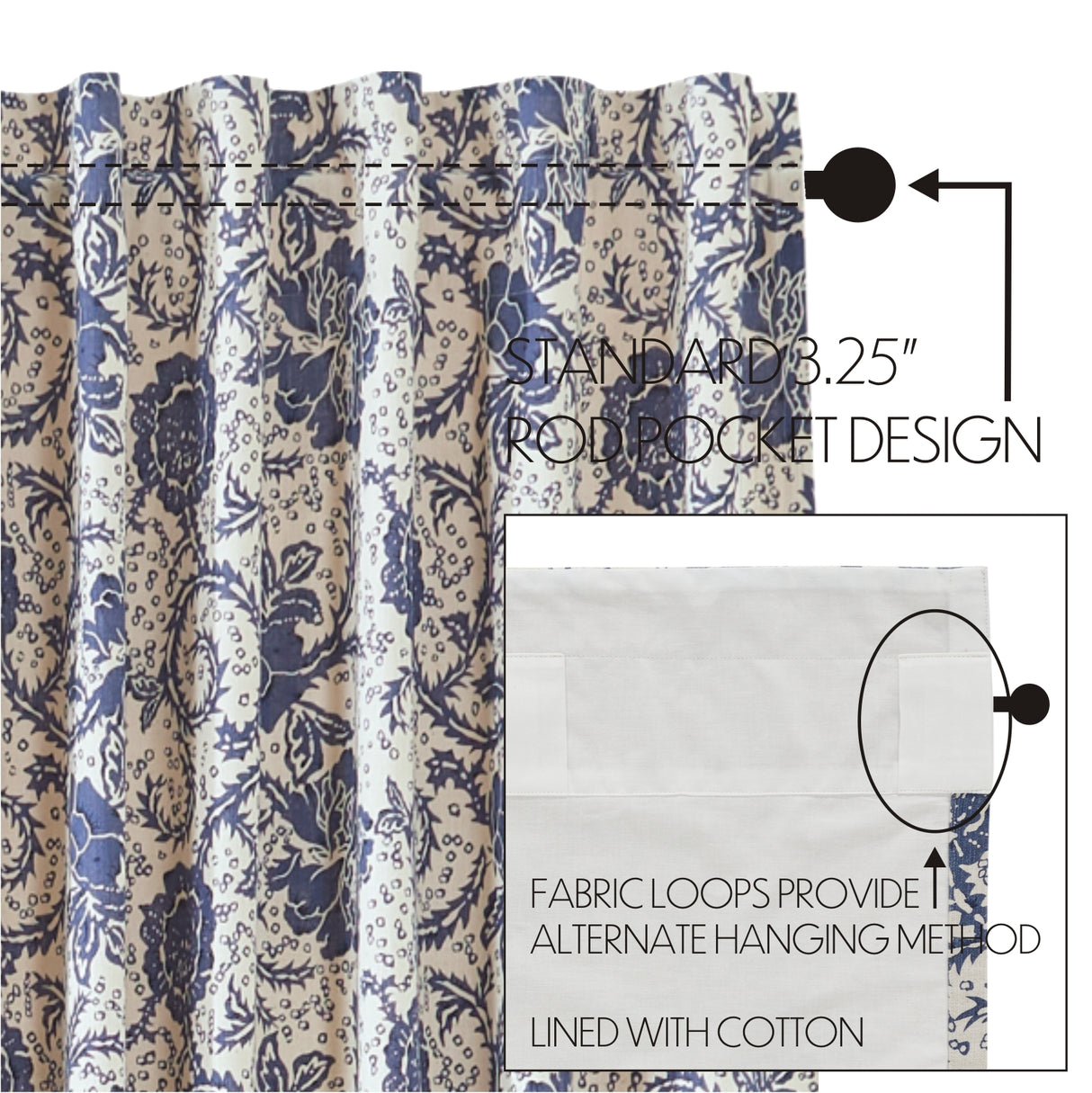 81252-Dorset-Navy-Floral-Prairie-Short-Panel-Set-of-2-63x36x18-image-3