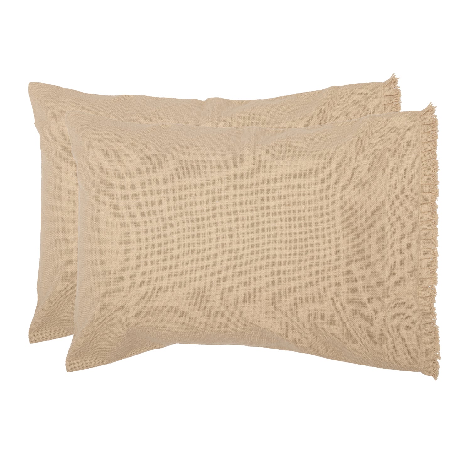 51798-Burlap-Vintage-Standard-Pillow-Case-w-Fringed-Ruffle-Set-of-2-21x30-image-4