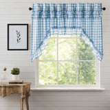 69914-Annie-Buffalo-Blue-Check-Ruffled-Swag-Set-of-2-36x36x16-image-5