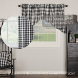 40466-Annie-Buffalo-Black-Check-Prairie-Swag-Set-of-2-36x36x18-image-2