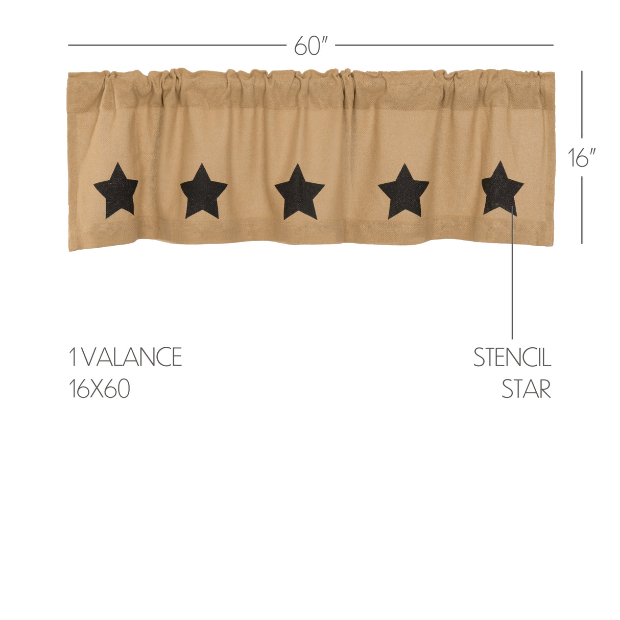 51177-Burlap-W-Black-Stencil-Stars-Valance-16x60-image-1