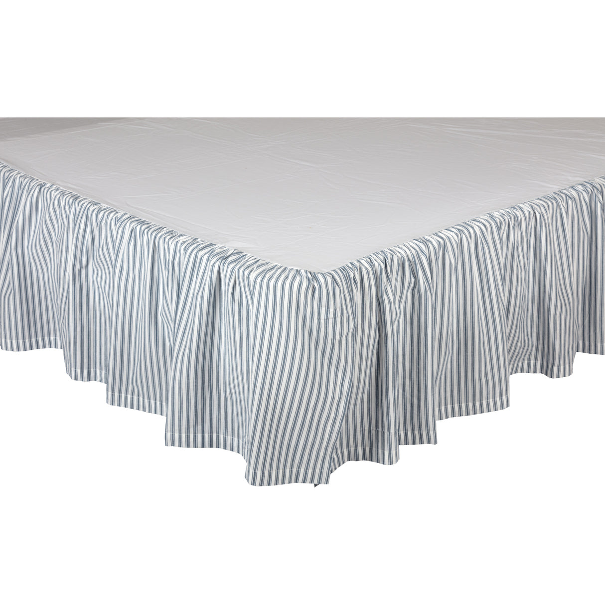 51905-Sawyer-Mill-Blue-Ticking-Stripe-King-Bed-Skirt-78x80x16-image-4