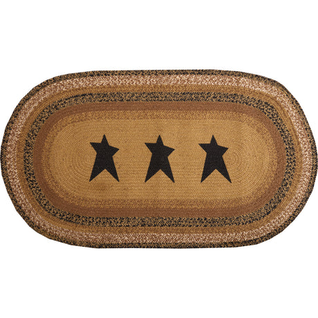 69700-Kettle-Grove-Jute-Rug-Oval-Stencil-Stars-w-Pad-27x48-image-7