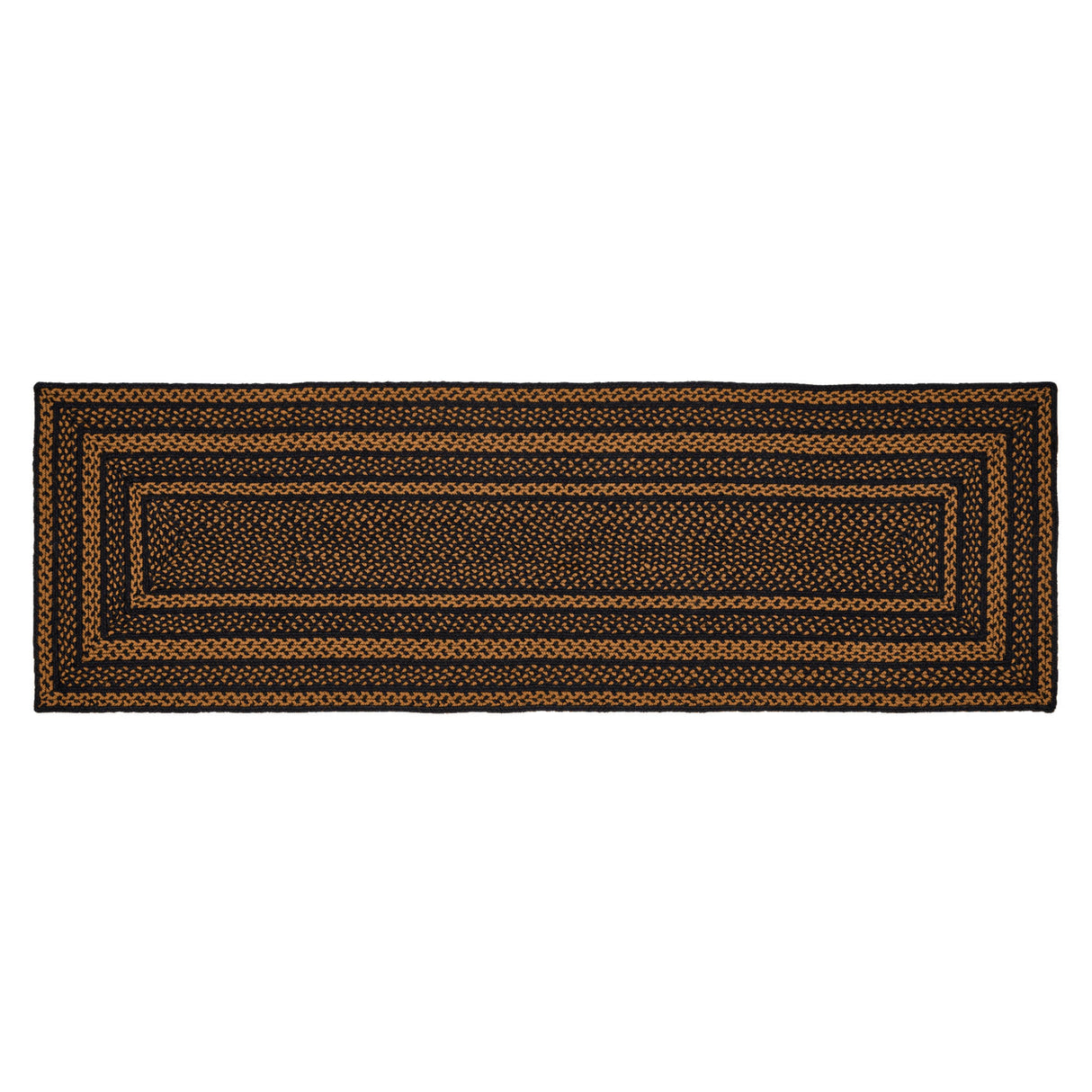 81324-Black-Tan-Jute-Rug-Runner-Rect-w-Pad-24x78-image-6