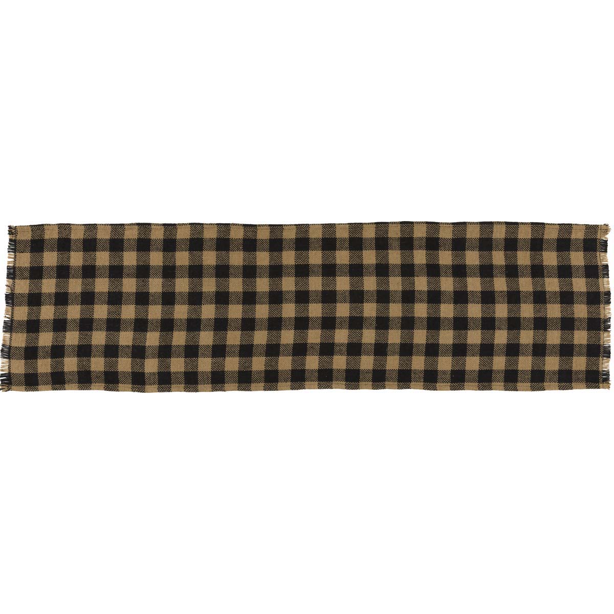 15232-Burlap-Black-Check-Runner-Fringed-13x48-image-3