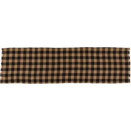 15232-Burlap-Black-Check-Runner-Fringed-13x48-image-3