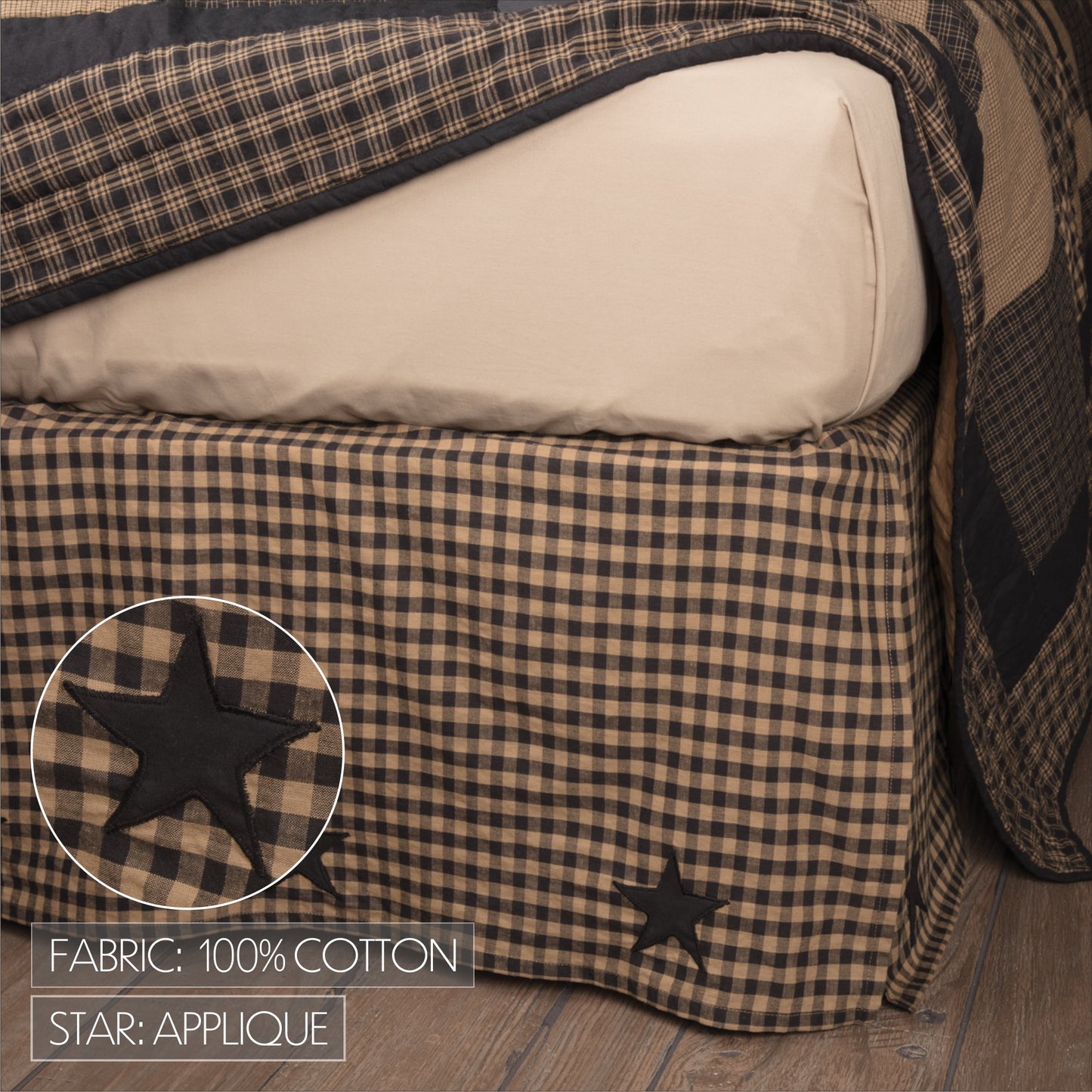 45583-Black-Check-Star-Twin-Bed-Skirt-39x76x16-image-2