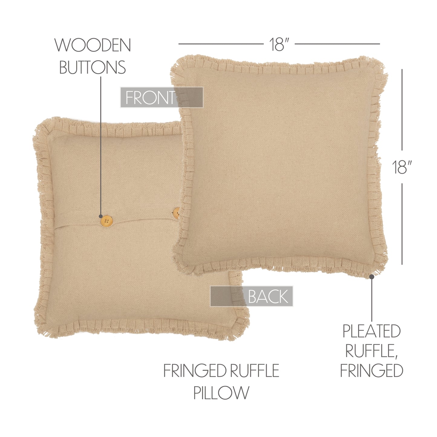 51181-Burlap-Vintage-Pillow-w-Fringed-Ruffle-18x18-image-1