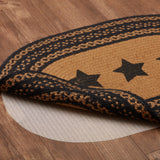 69426-Farmhouse-Jute-Rug-Oval-Stencil-Stars-w-Pad-20x30-image-4