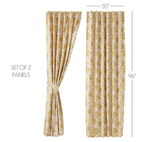 81493-Dorset-Gold-Floral-Panel-Set-of-2-96x50-image-1