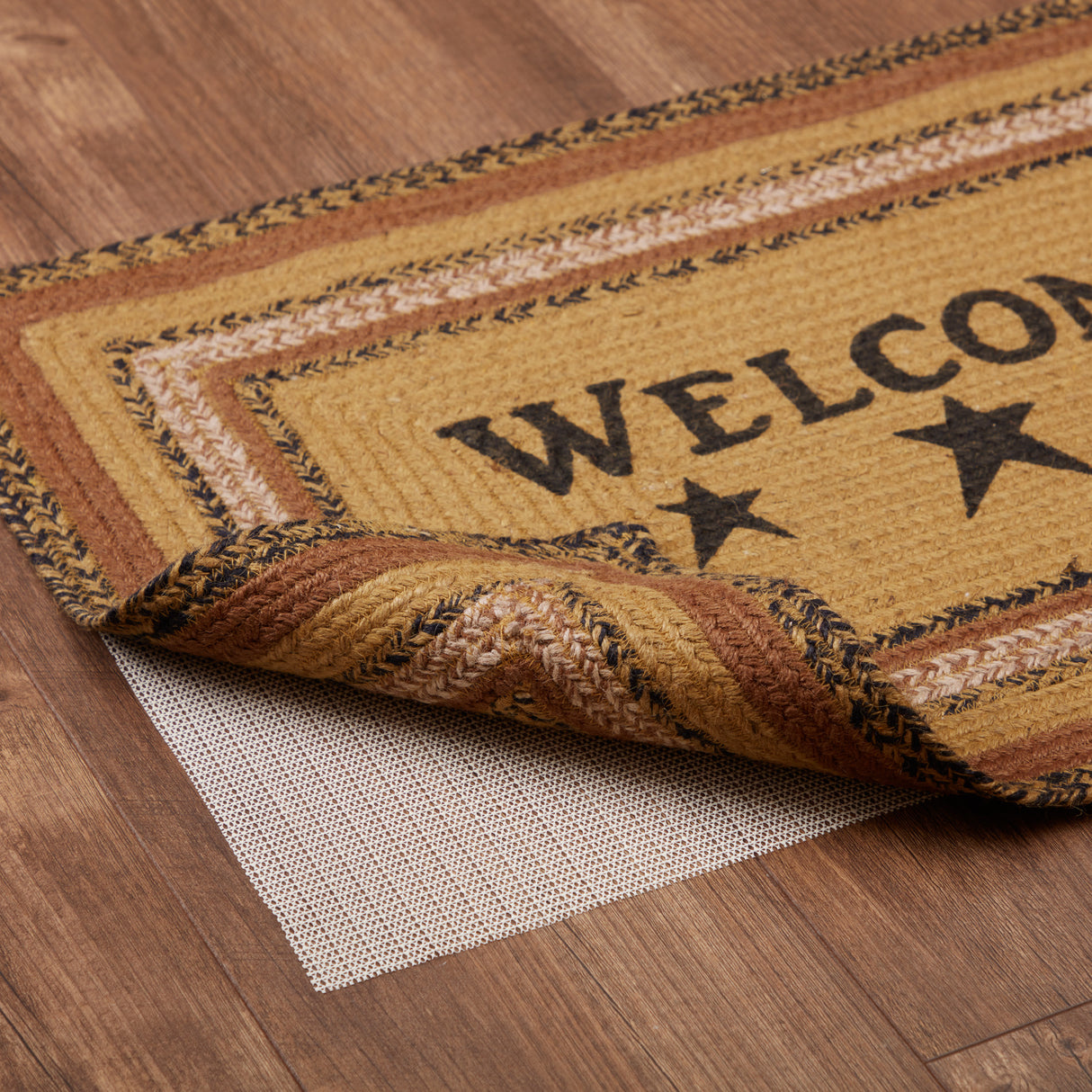 69793-Kettle-Grove-Jute-Rug-Rect-Stencil-Welcome-w-Pad-20x30-image-3