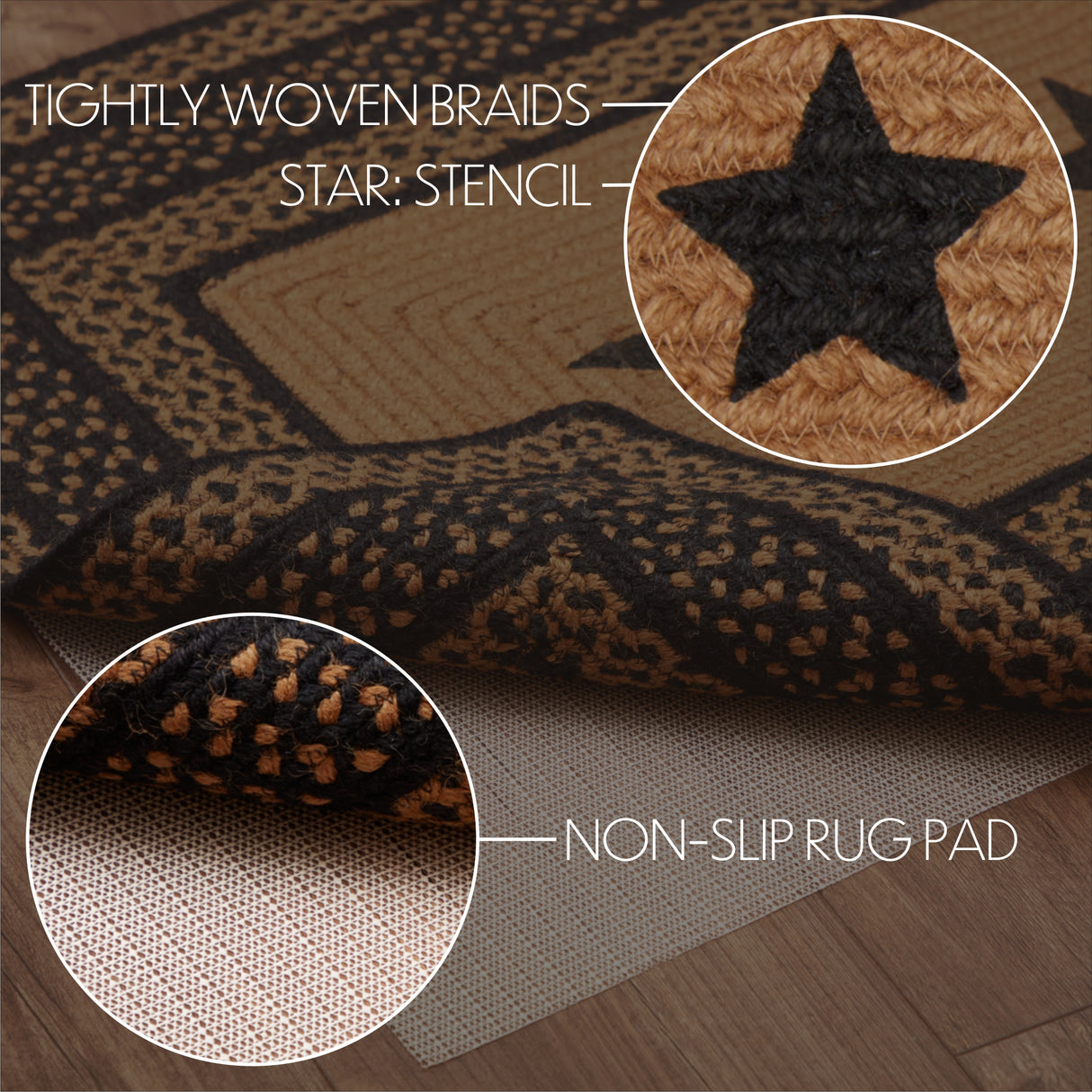 69427-Farmhouse-Jute-Rug-Rect-Stencil-Stars-w-Pad-27x48-image-10