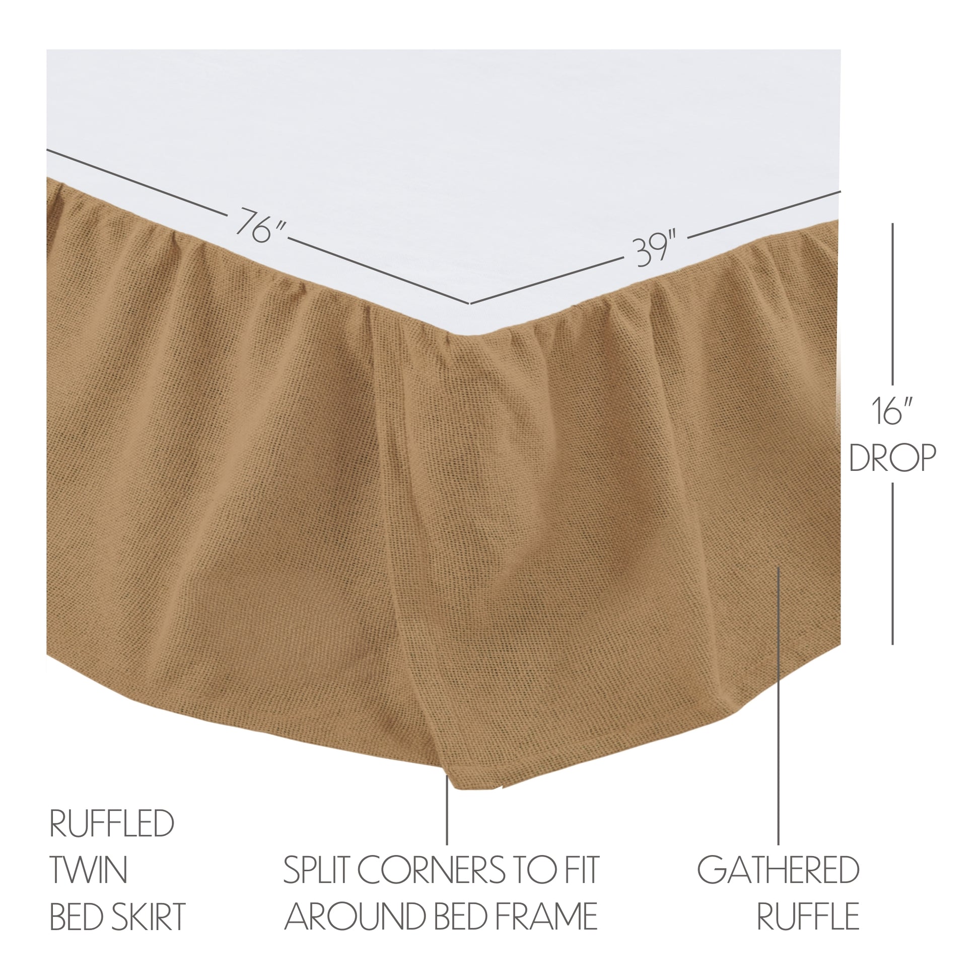29600-Burlap-Natural-Ruffled-Twin-Bed-Skirt-39x76x16-image-2